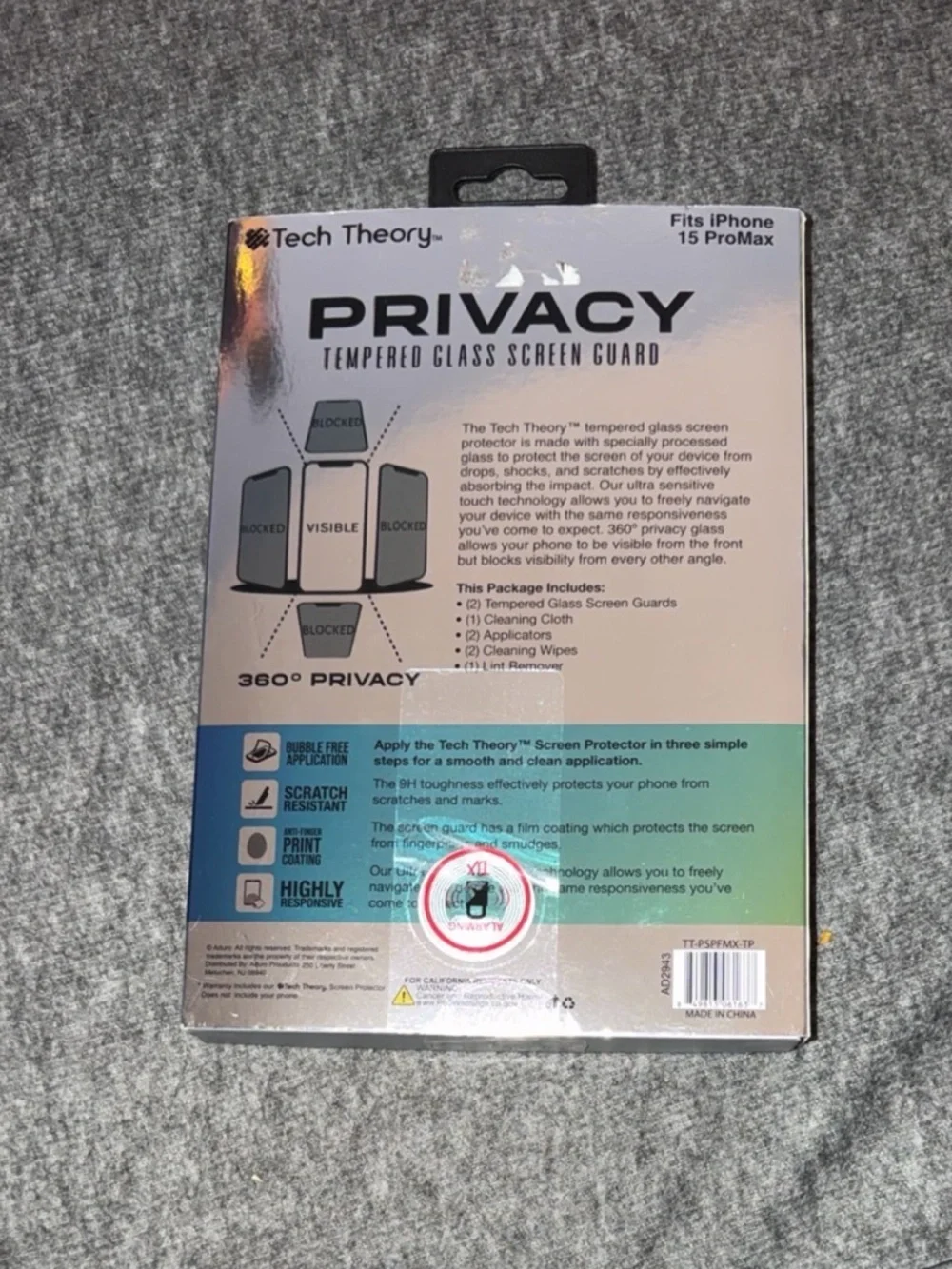 iPhone 15 Pro Max screen protector